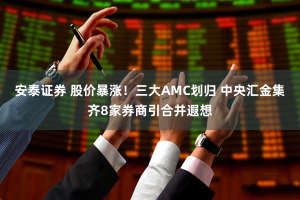 安泰证券 股价暴涨！三大AMC划归 中央汇金集齐8家券商引合并遐想