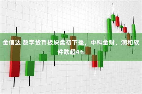 金信达 数字货币板块盘初下挫，中科金财、润和软件跌超4%